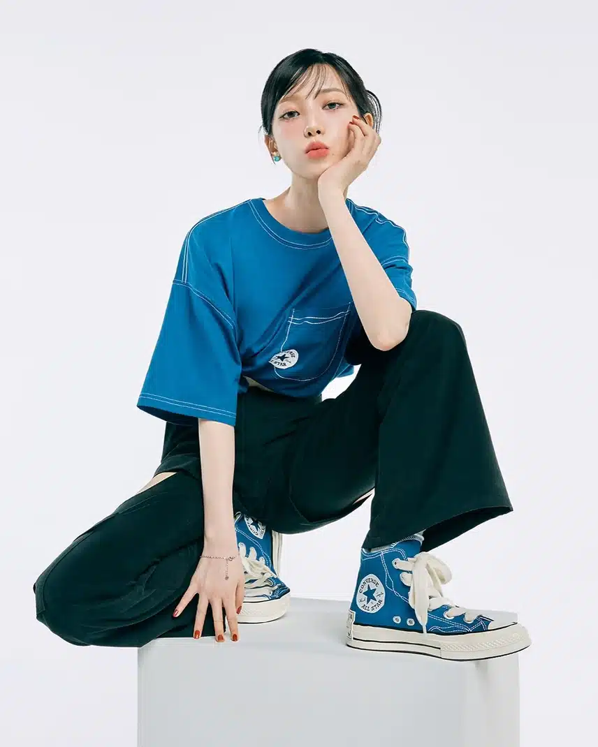 카리나랑 블루컨버스 넘 이쁘다