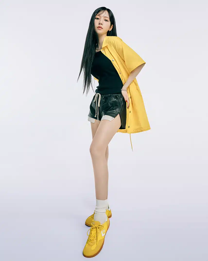 신발이 카리나후광 받음💛