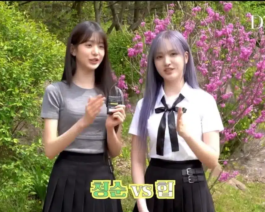 청순과 샤랄라를 맡고있는 영리즈💜