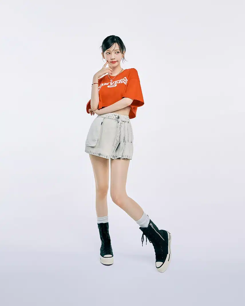 에스파 카리나X컨버스 가을 화보!