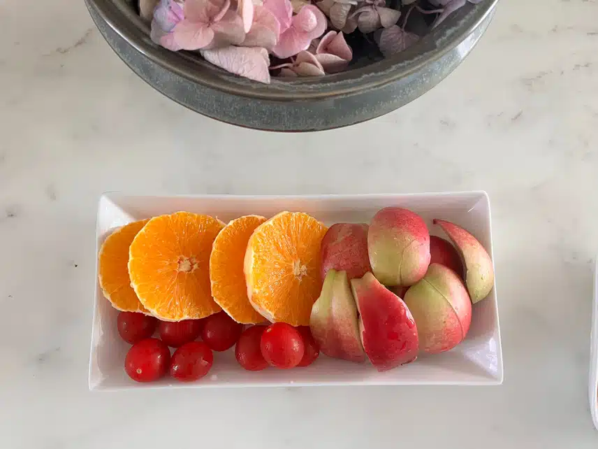🍊오렌지 부자 오후 간식 과일 먹기🍑