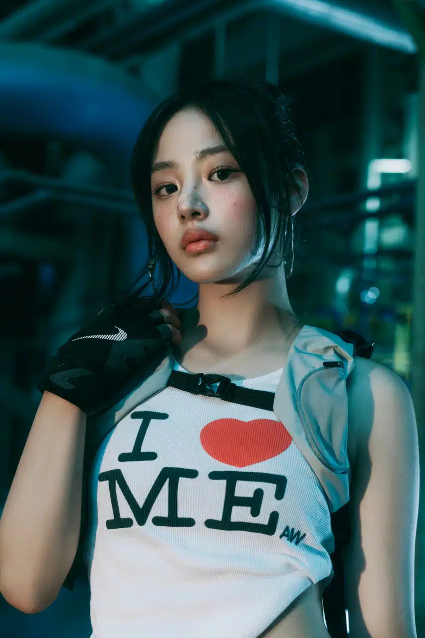 정비공 느낌의 민지 까리하다!