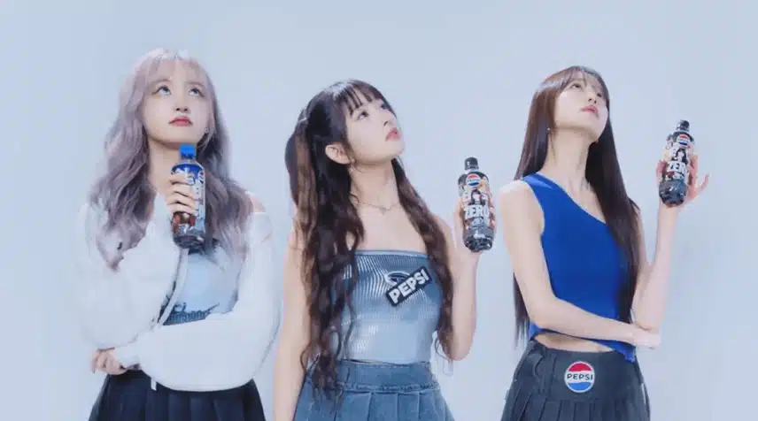 아이브 일본 펩시 광고! 리즈 레이 원영