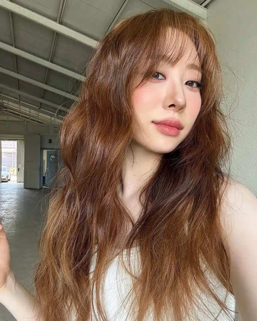 갈색머리가 너무 이쁜 유연정 인스타 업뎃