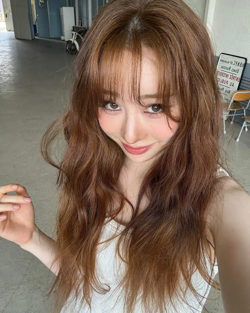 갈색머리가 너무 이쁜 유연정 인스타 업뎃
