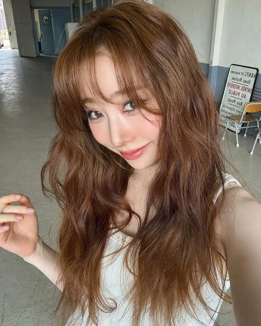 갈색머리가 너무 이쁜 유연정 인스타 업뎃