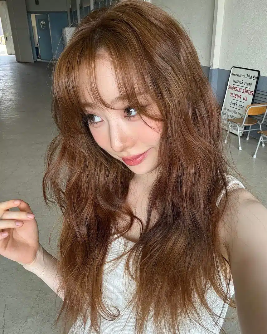 갈색머리가 너무 이쁜 유연정 인스타 업뎃