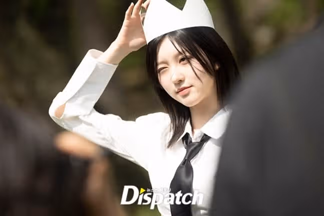 자연광이 만든 가을이의 윙크