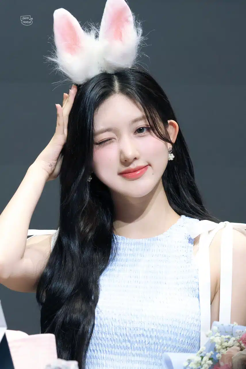 토끼 귀의 가을 귀엽다!