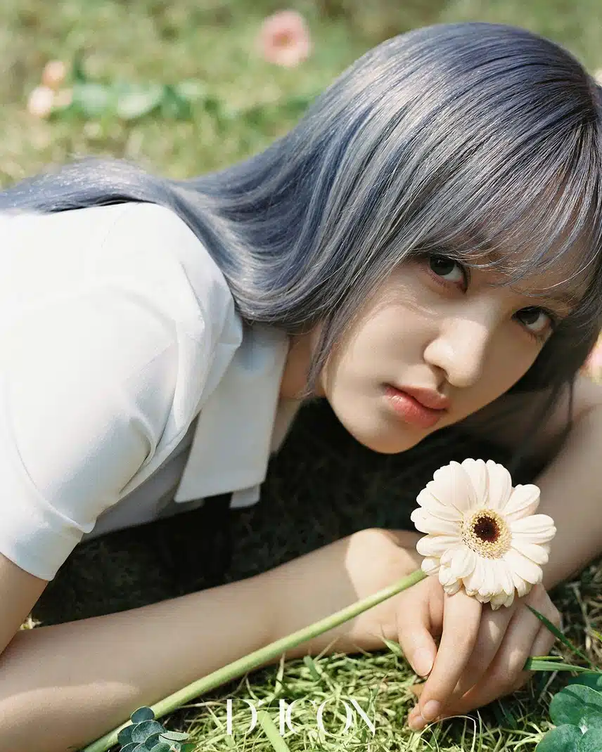 꽃과 함께 비쥬얼이 더 빛나는 리즈~!