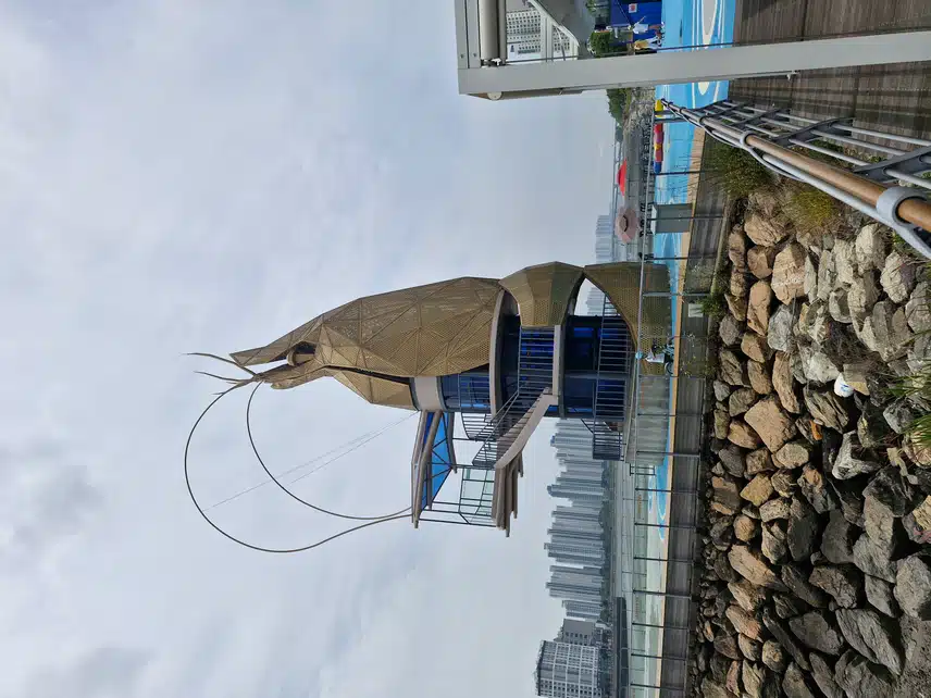 소래포구 새우타워