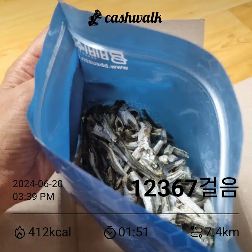캐시딜의발견《3회차》 비비수산 국내산 중멸치 짜지않고 맛나요.
