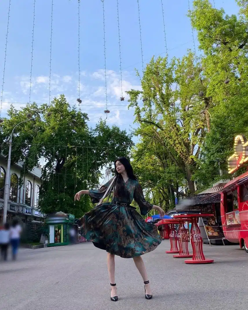 츠키 우즈벡 여행 드레스 착장✨️