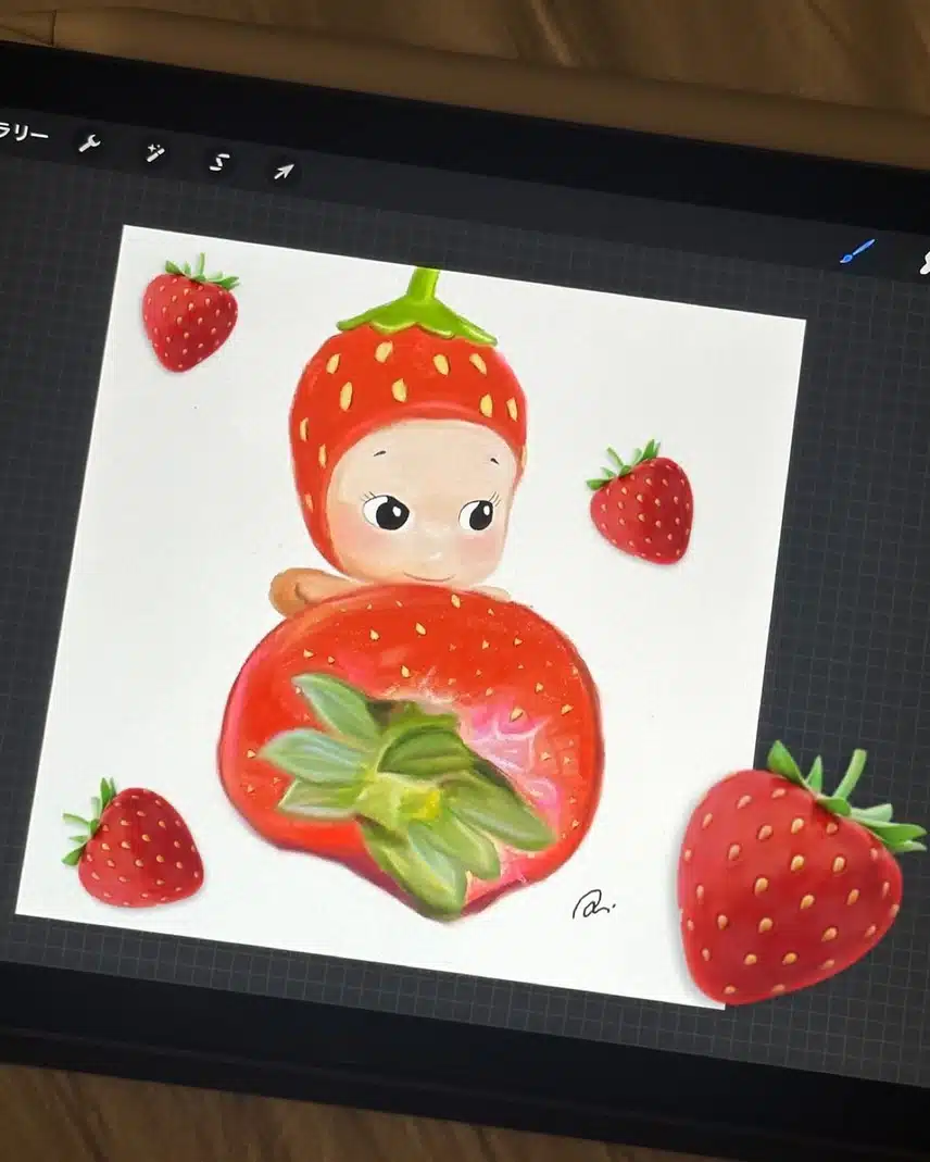 레이 그림 실력 수준급!
