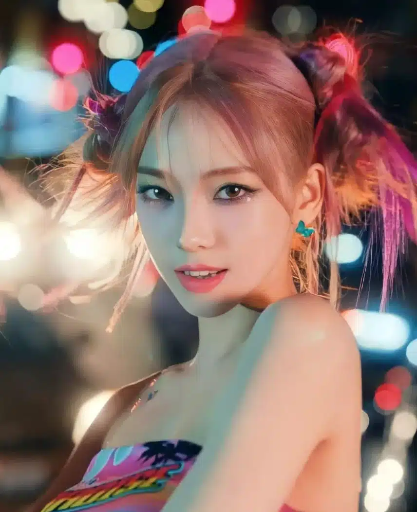 카리나 흑발vs금발vs보라vs핑크vs블루블랙?