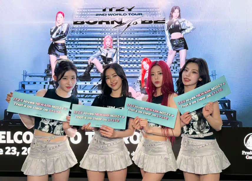 ITZY 第二張個人專輯《BORN TO BE》在紐約