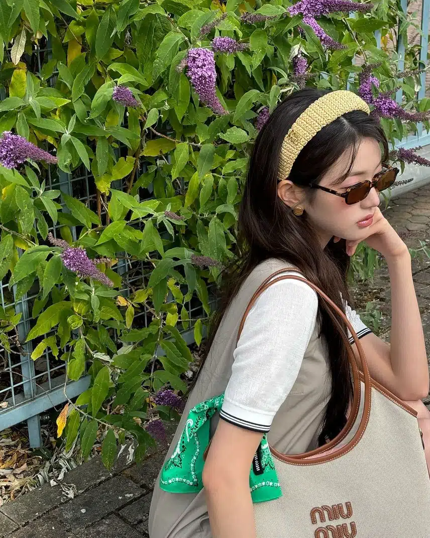 여름 바이브 with 미우미우 원영 인스타 업뎃