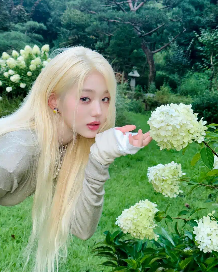 장원영 금발 앞있 vs 앞없 👱‍♀️ 