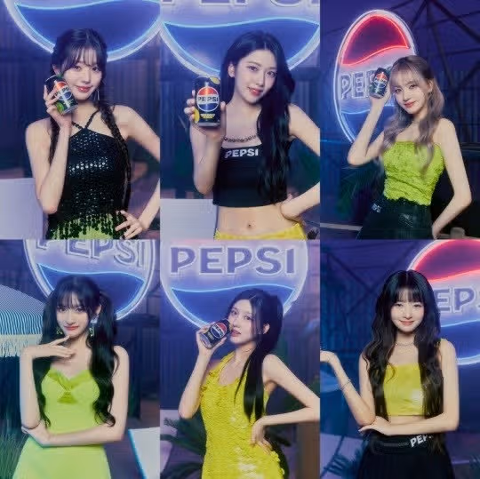 아이브, '썸머 페스타' 콘셉트 포토..청량한 라임 여신 (펩시)