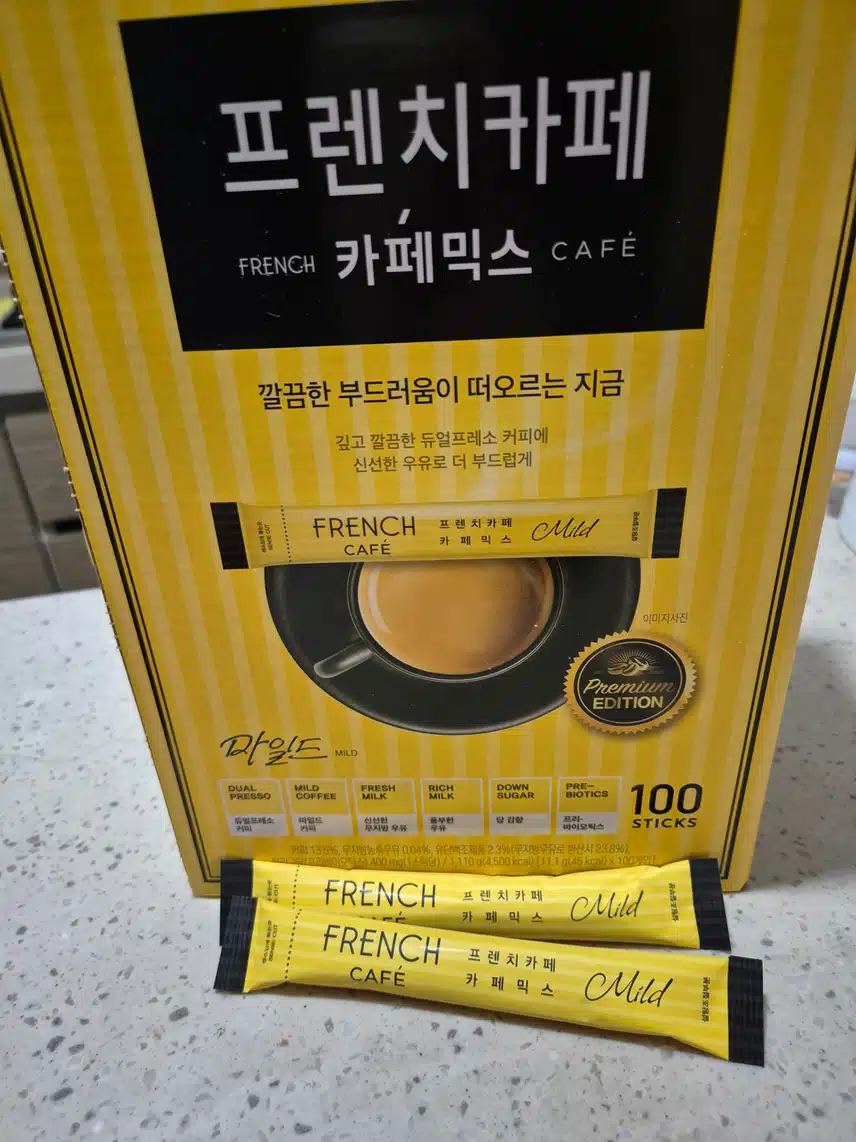 오늘의 캐시딜-프렌치카페 커피믹스