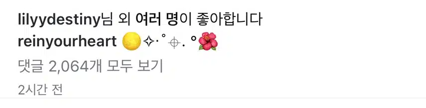 레이 인스타 업뎃!
