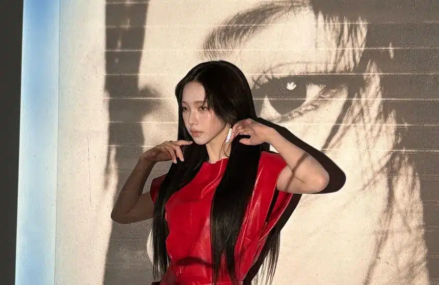 카리나가 올려준 미수단 화보 비하인드