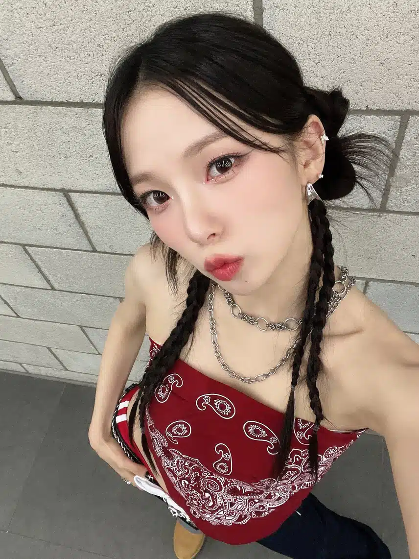 유진이 MZ 셀카