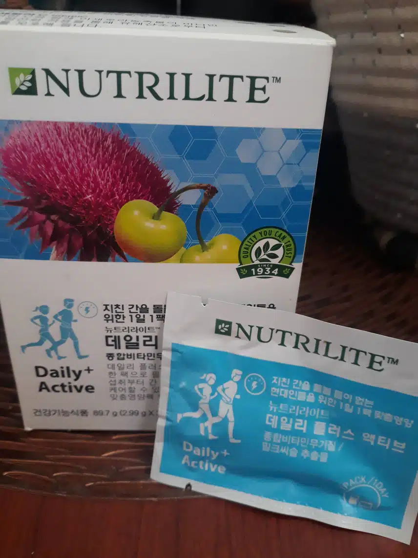 뉴트리라이트 데일리 플러스 액티브