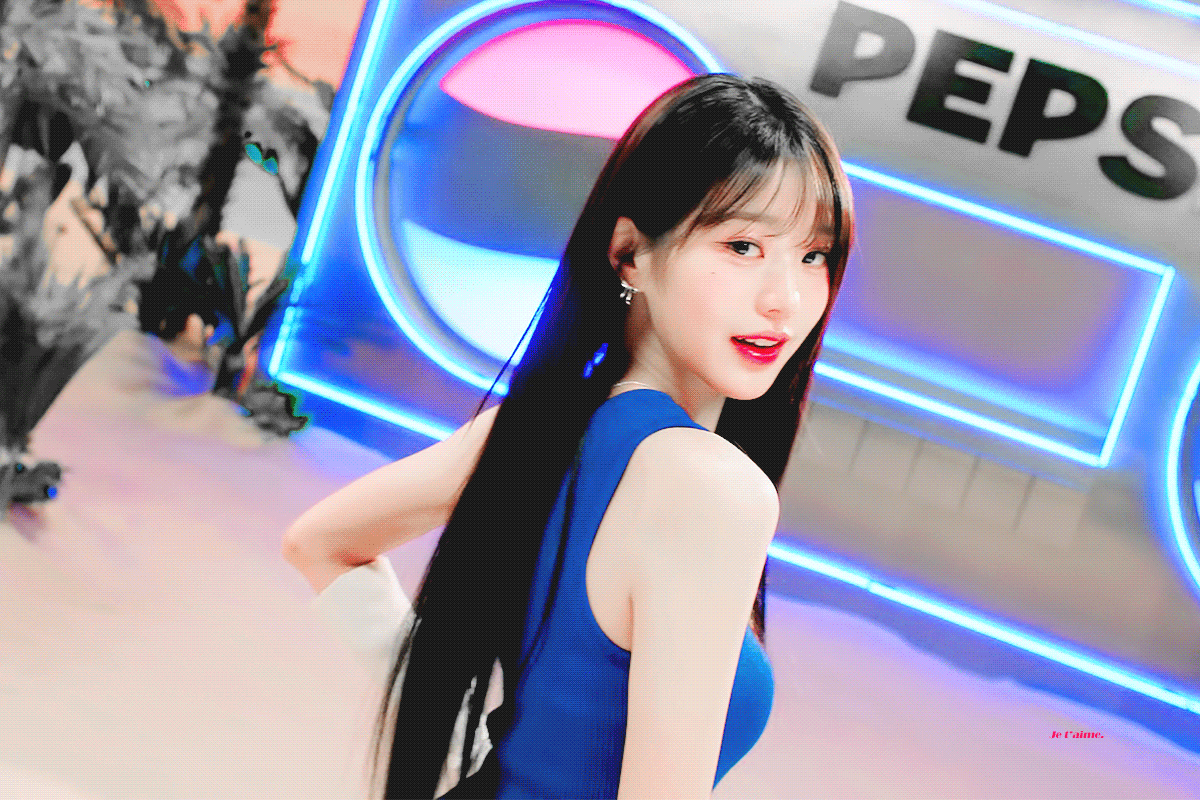 청량 펩시 원영이 비주얼💙✨️
