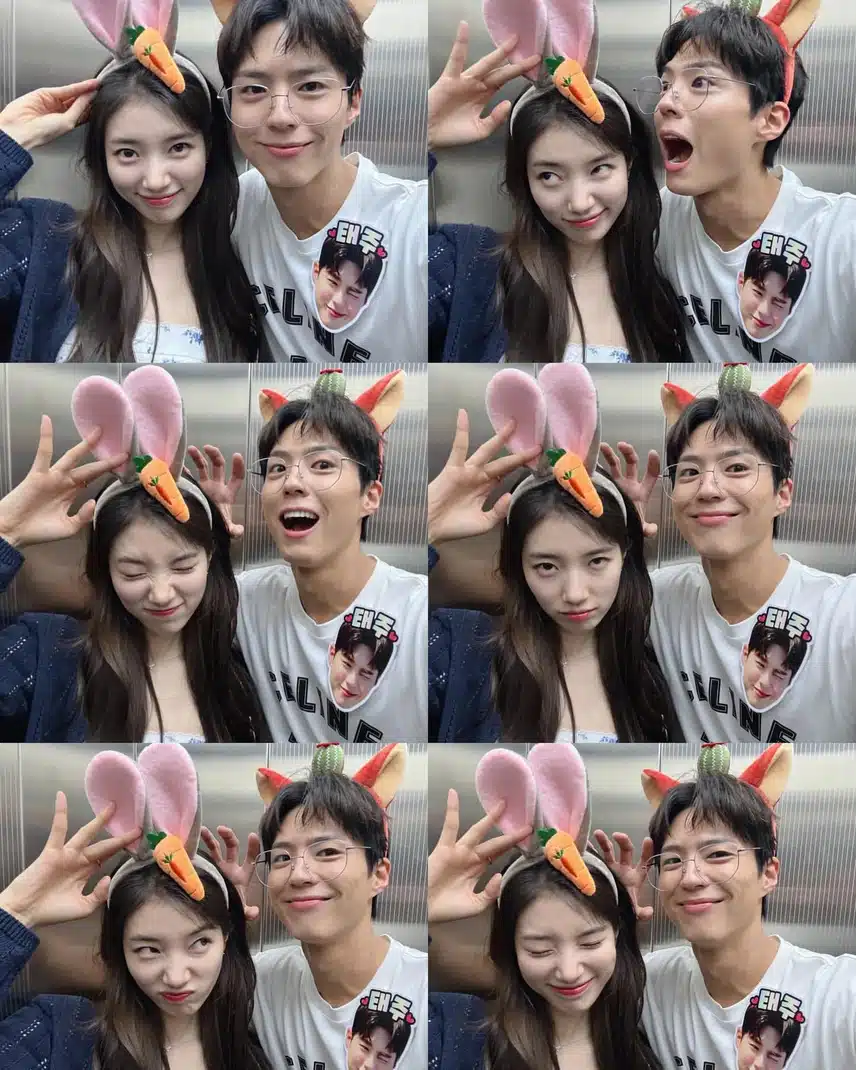 보검수지 닉주니 네컷