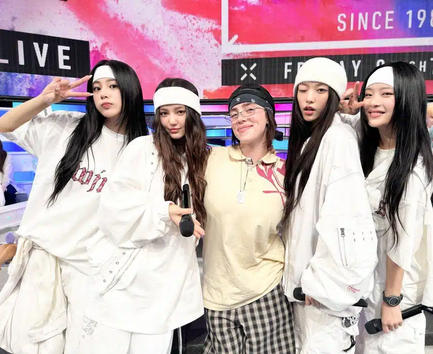 빌리아일리시 with 뉴진스