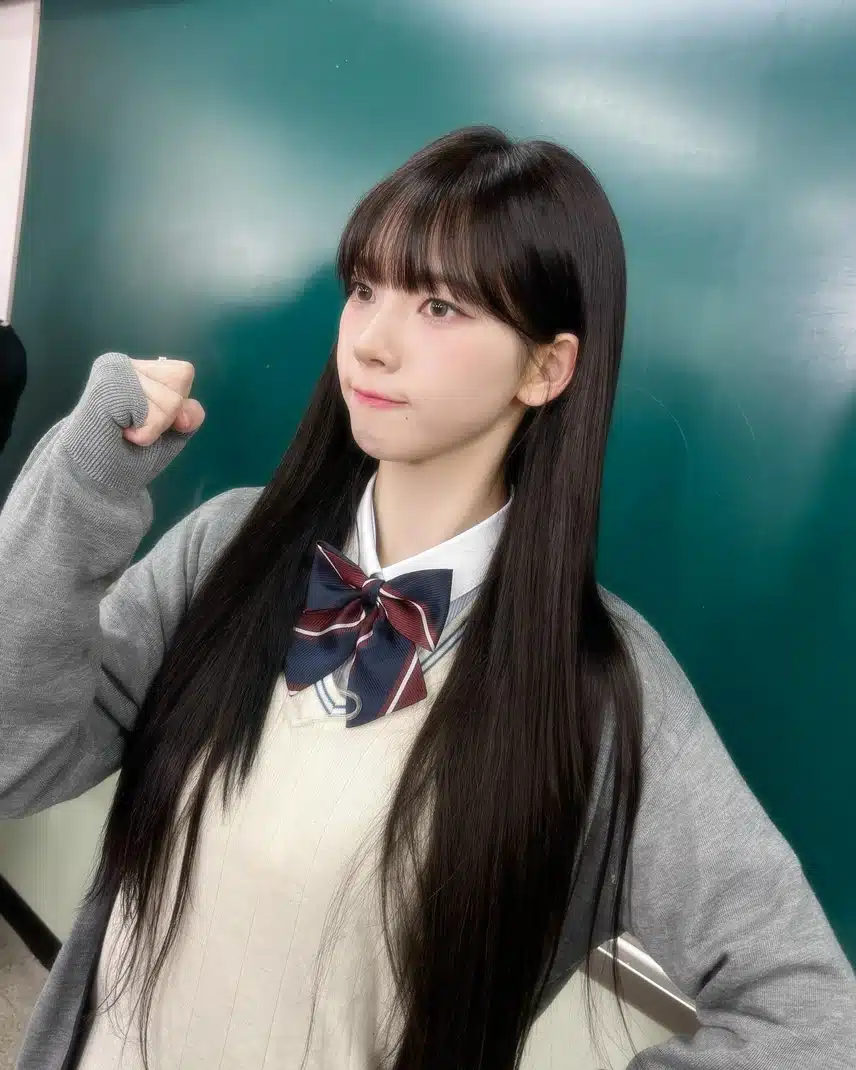 요즘 주먹 사진에 빠진듯한 카리나