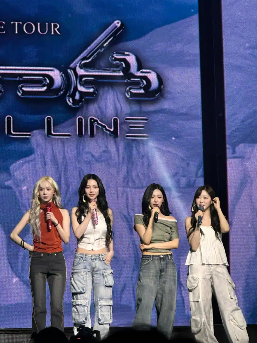 콘서트 에스파 단체 모습!