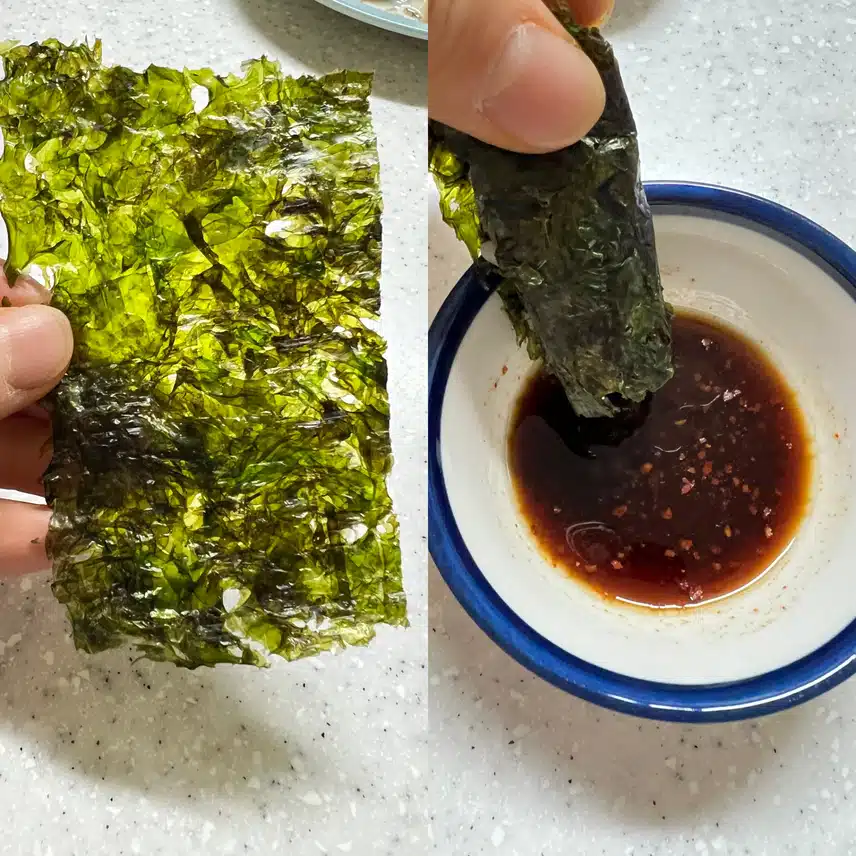 수산대전 쿠폰으로 맛있는 구운 김 0원에 구매 했어요