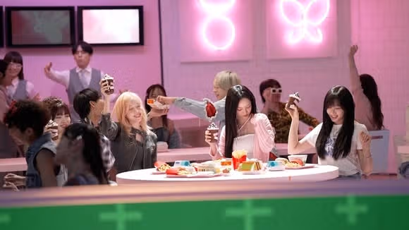 일본 맥도날드 McCafe 콜라보 현장