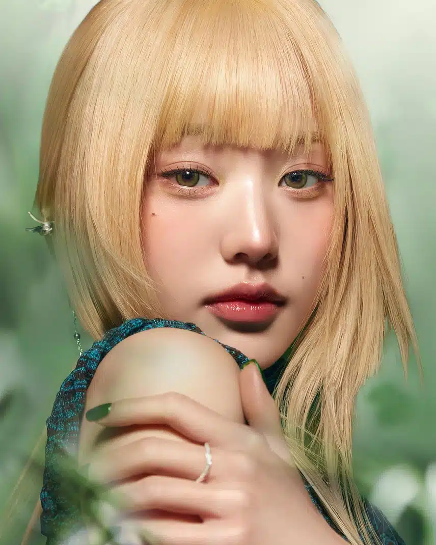원영이 금발은 볼수록 신기함