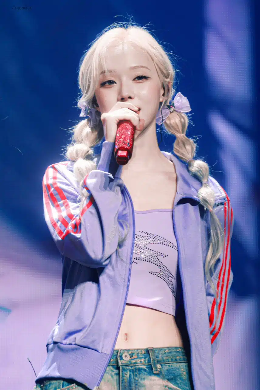 땋은 머리가 진심 귀여운 어제자 윈터