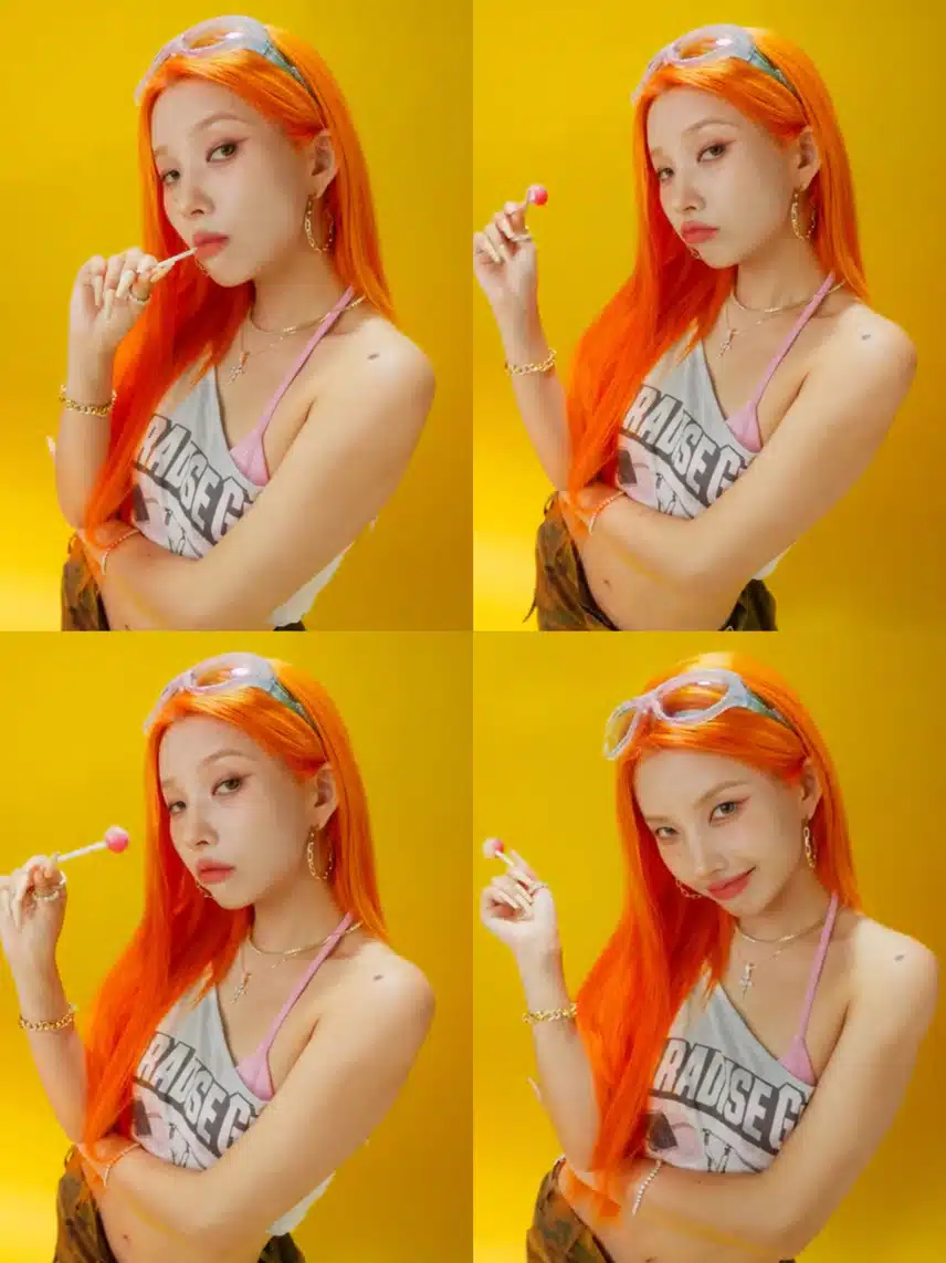 머리색을 숨기기 위한 소연의 노력!