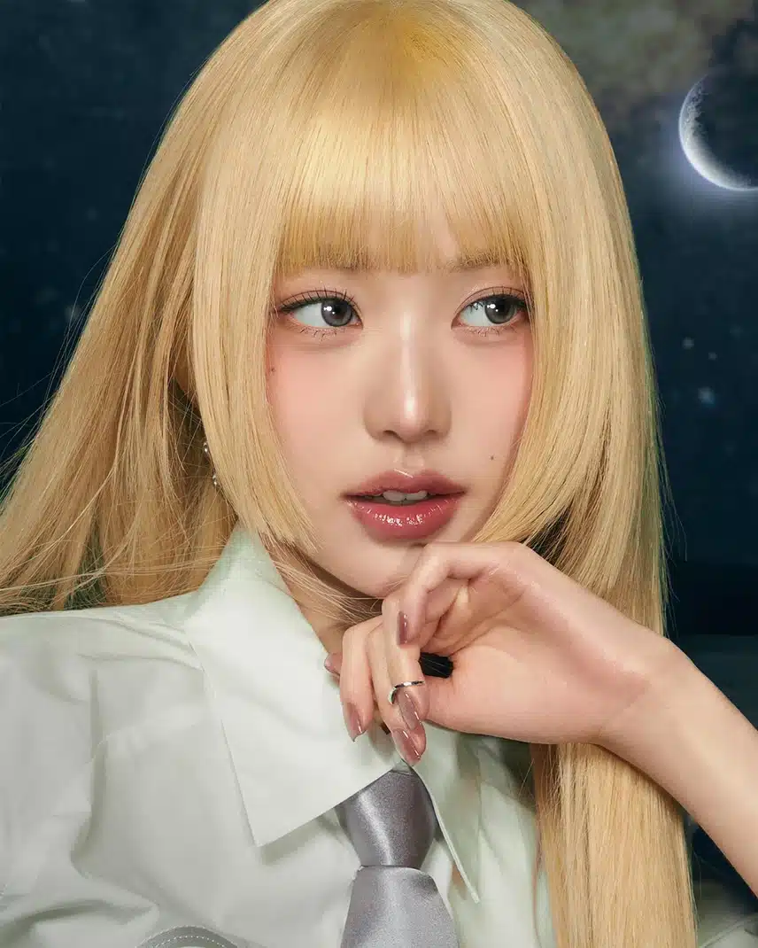이런 헤어 스타일로 활동 바래~!