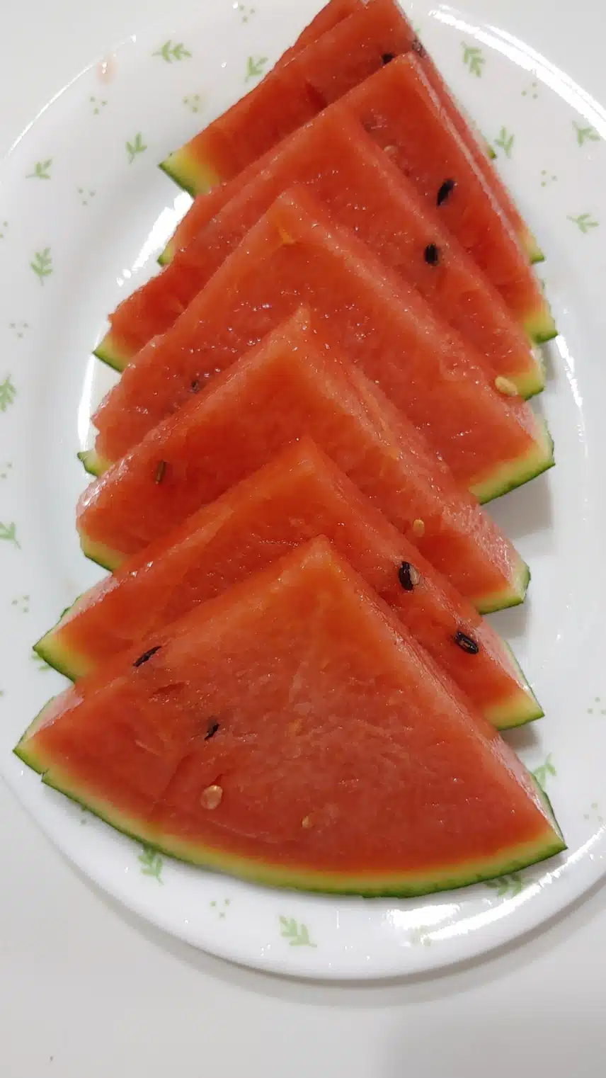 후식은 까망애플수박