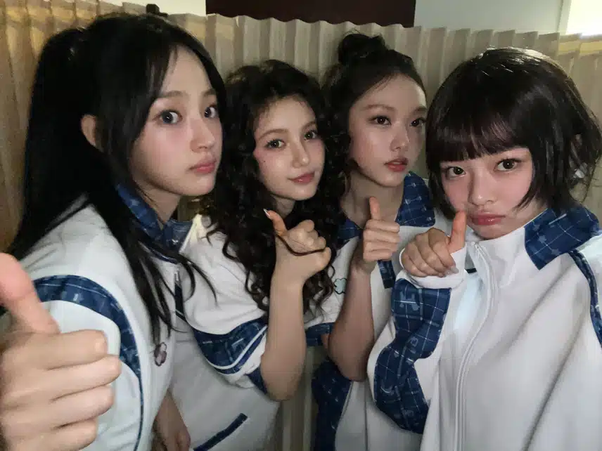 귀여움 폭발하는 체육복 뉴진스들~