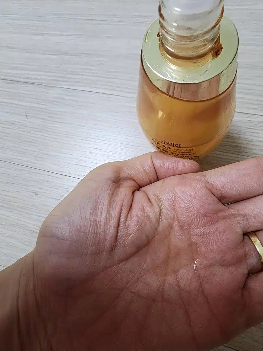 수려한 발효효윤 진액스킨 후기
