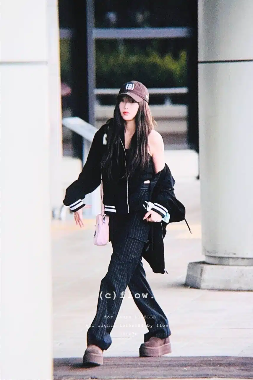 지젤 일본 출국사진