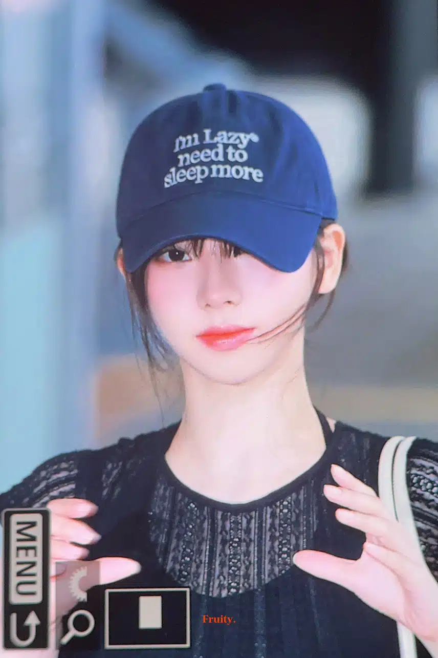 모자써도 예쁜 카리나