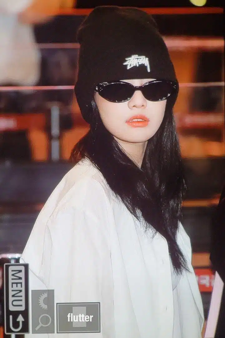 🕶에 비니가 귀여운 닝닝