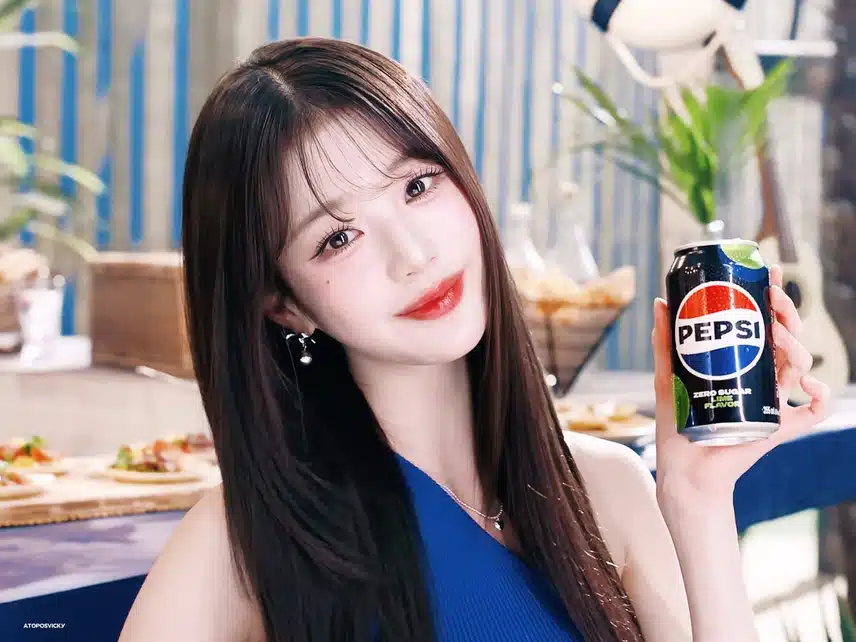 펩시 원영이 현실감이없는 미모🖤