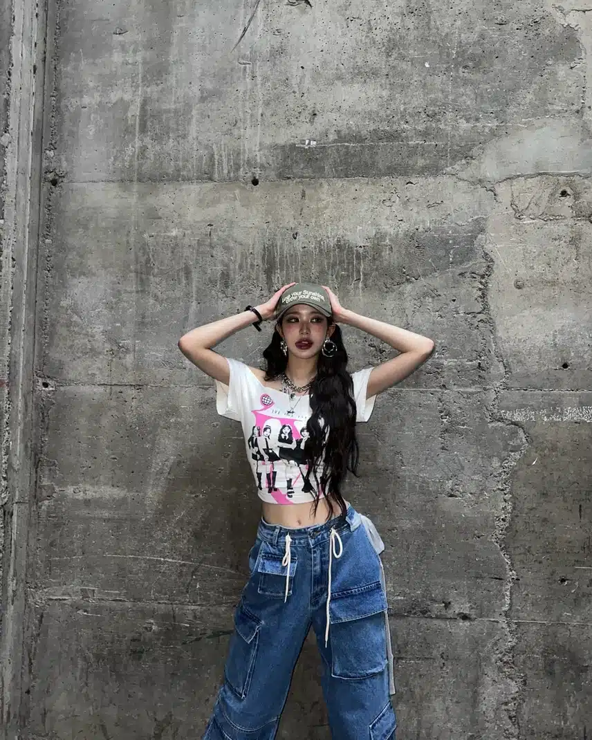 원영이 얼굴 넘 작아서 안보일지경