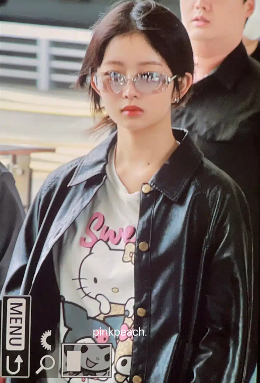 레이 완전 키치한 공항 착장🩷✨️