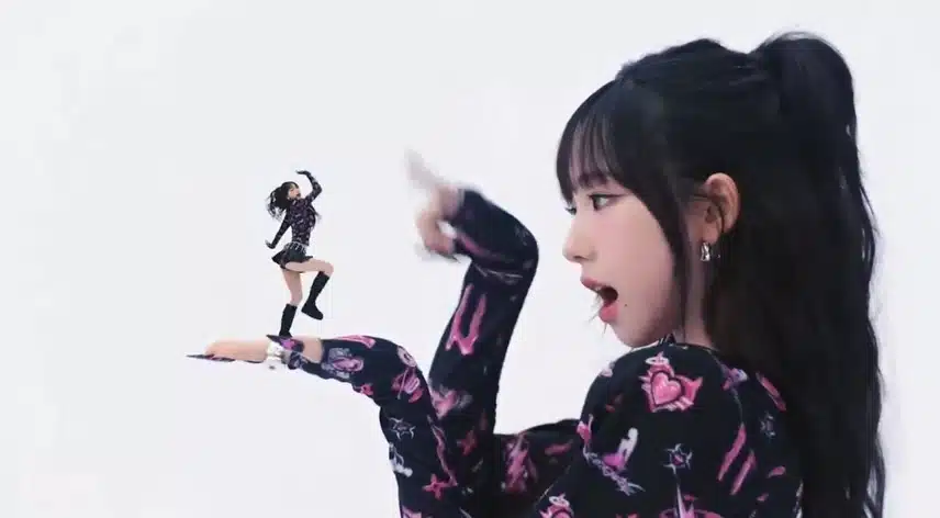 카리나 손위에서 춤추는 카리나🖤✨️