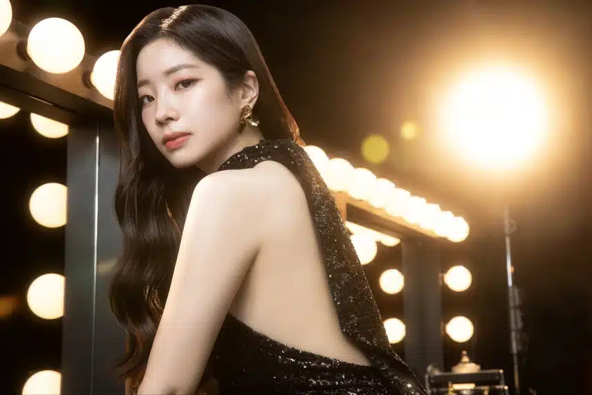 다현 X LUX 광고 이미지컷